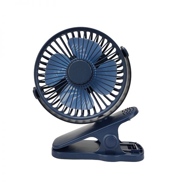 Mini USB Rechargeable Clip-On Fan with Brushless Motor