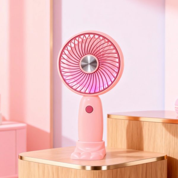 Handheld desktop fan product view 4