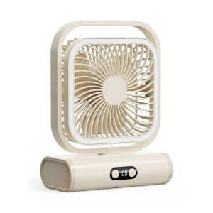 Z06 rechargeable desktop fan in White Z06 rechargeable desktop fan in White
