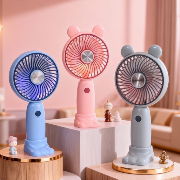 Handheld desktop fan product view 2