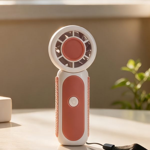 Off-White Turbine USB rechargeable mini handheld fan
