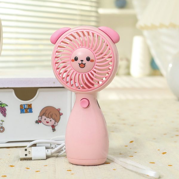 Pink Puppy USB rechargeable handheld fan