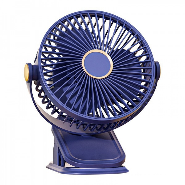 Rechargeable Clip Fan with Night Light