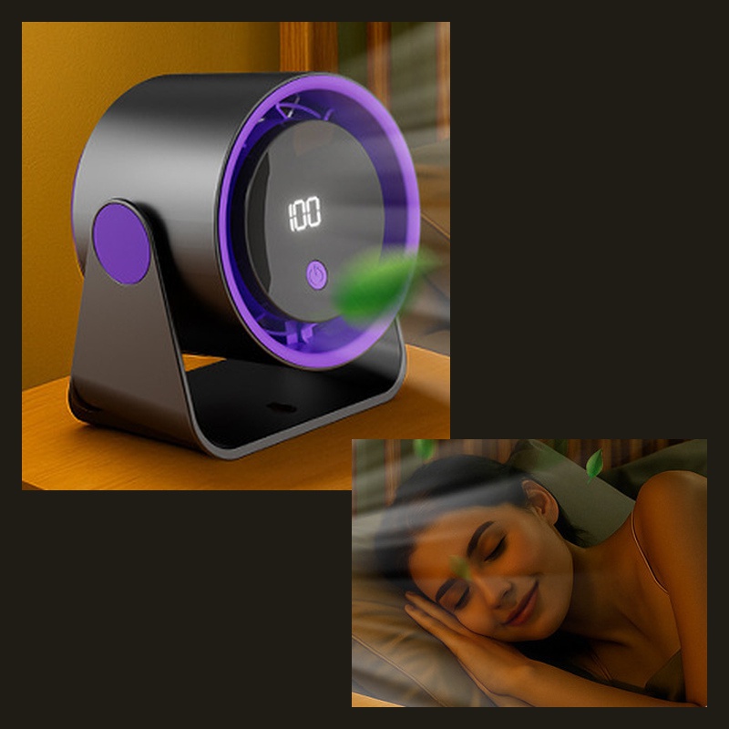 Rechargeable Desktop and Clip Fan — detail 3