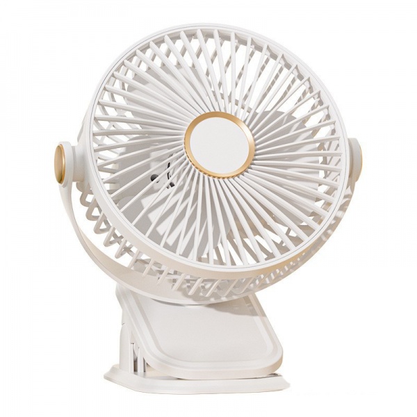 Rechargeable Clip Fan with Night Light