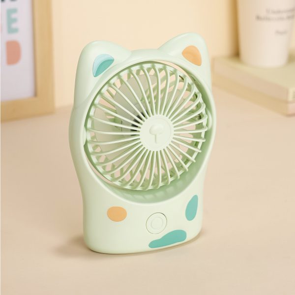 USB Rechargeable Lucky Cat Desktop Fan