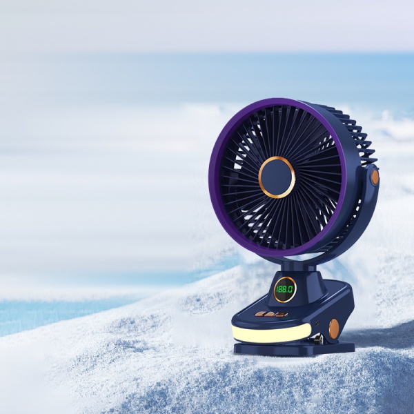 R36 Oscillating Clip-On Fan with Digital Display
