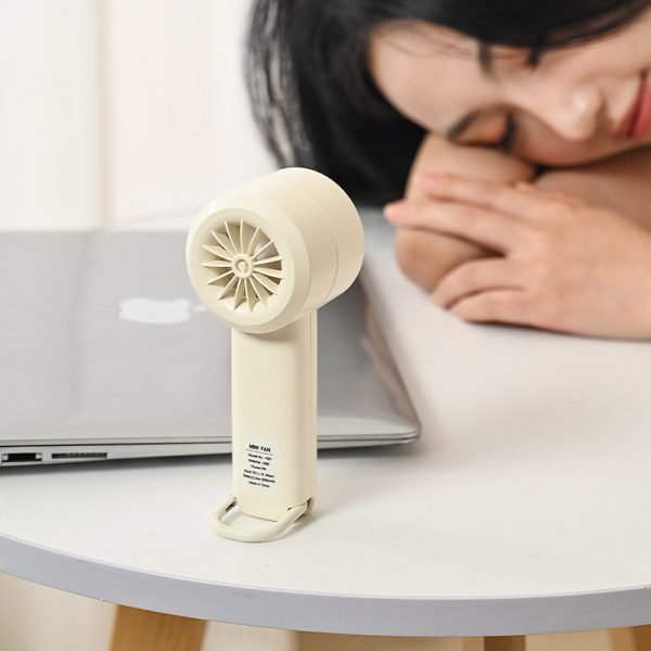 H30 Rechargeable Handheld Fan with Digital Display & Carabiner