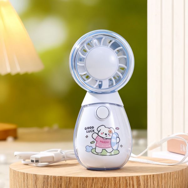 Blue Dog USB rechargeable mini handheld fan