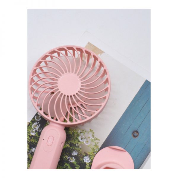 F9 USB Rechargeable Handheld Fan with Desktop Stand