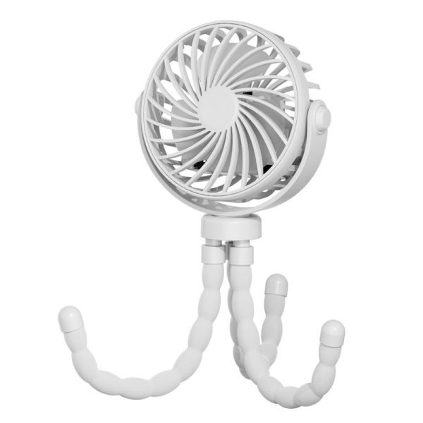 Rechargeable Tripod Stroller Fan with Light
