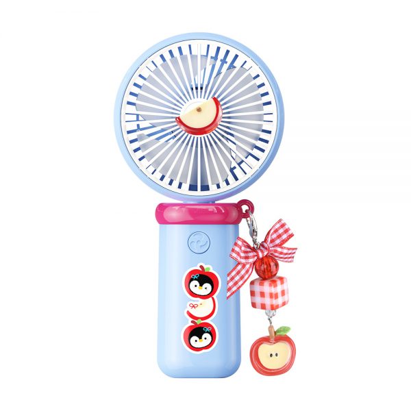 USB Rechargeable Cartoon Handheld Mini Fan with 3 Speeds