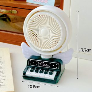 Black piano key fan exact variation photo