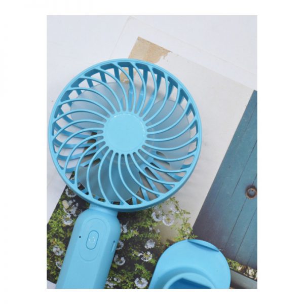 F9 USB Rechargeable Handheld Fan with Desktop Stand