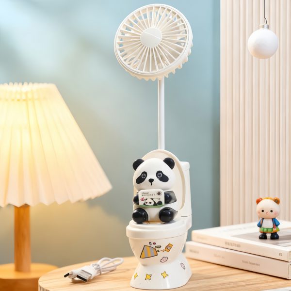 Panda desktop fan