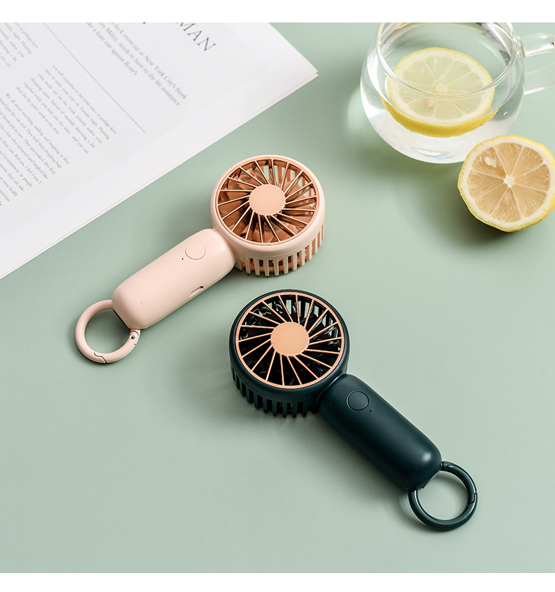 H2 Pro Mini Rechargeable Handheld Fan with Carabiner — detail 16