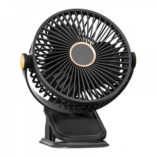 Rechargeable Clip Fan with Night Light