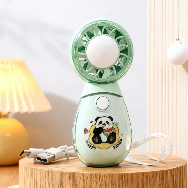 USB Rechargeable Mini Handheld Fan - Pet & Compact Styles