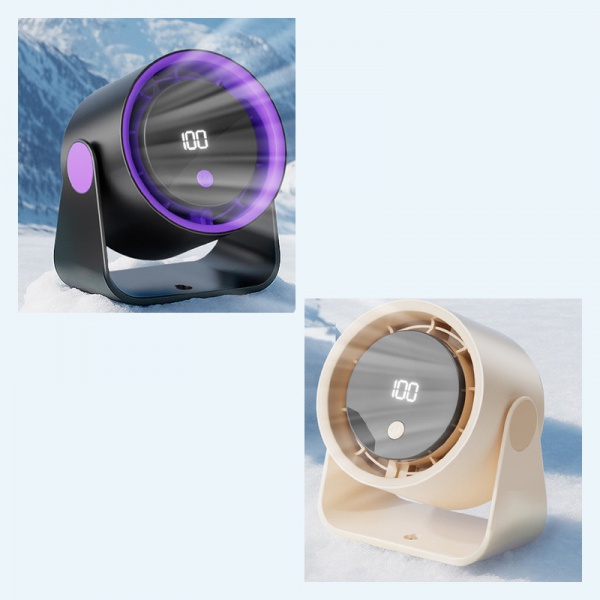 Rechargeable Desktop and Clip Fan