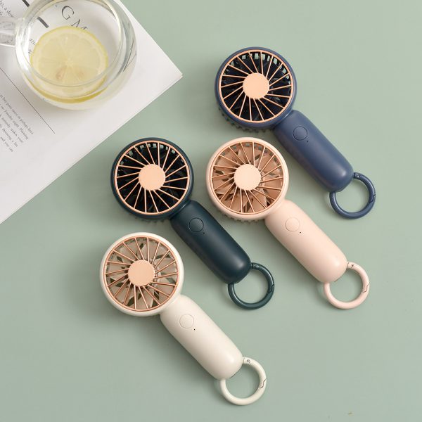 H2 Pro Mini Rechargeable Handheld Fan with Carabiner