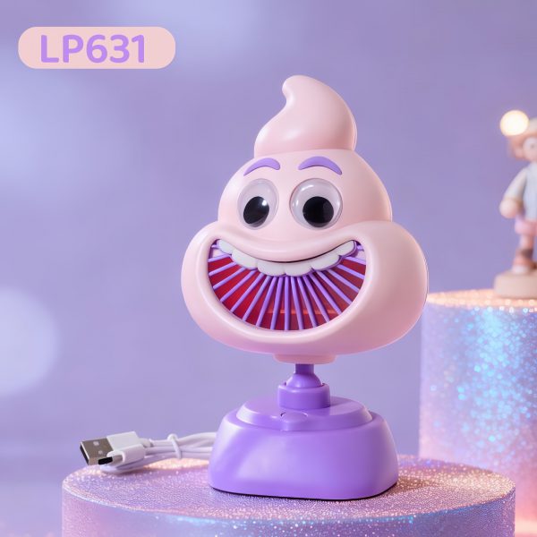 Pink & Purple Emoji fan