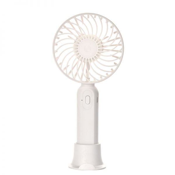 F9 USB Rechargeable Handheld Fan with Desktop Stand