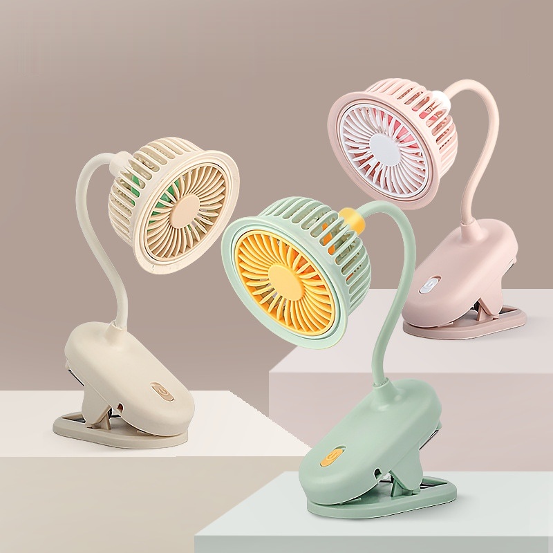 K51 USB Rechargeable Clip-On Fan — detail 1