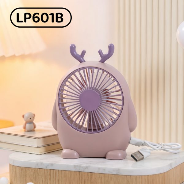 Pink & Purple Deer fan